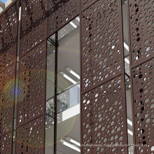 House External Cladding Aluminium Perforated Panels Laser Cutting Facades